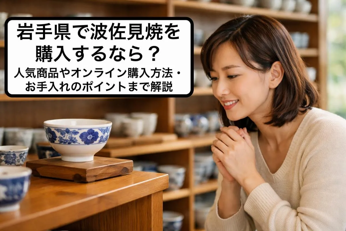 岩手県で波佐見焼を購入するなら?人気商品やオンライン購入方法・お手入れのポイントまで解説